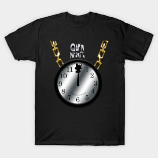 Cap'n Midnite Clock With Chain T-Shirt